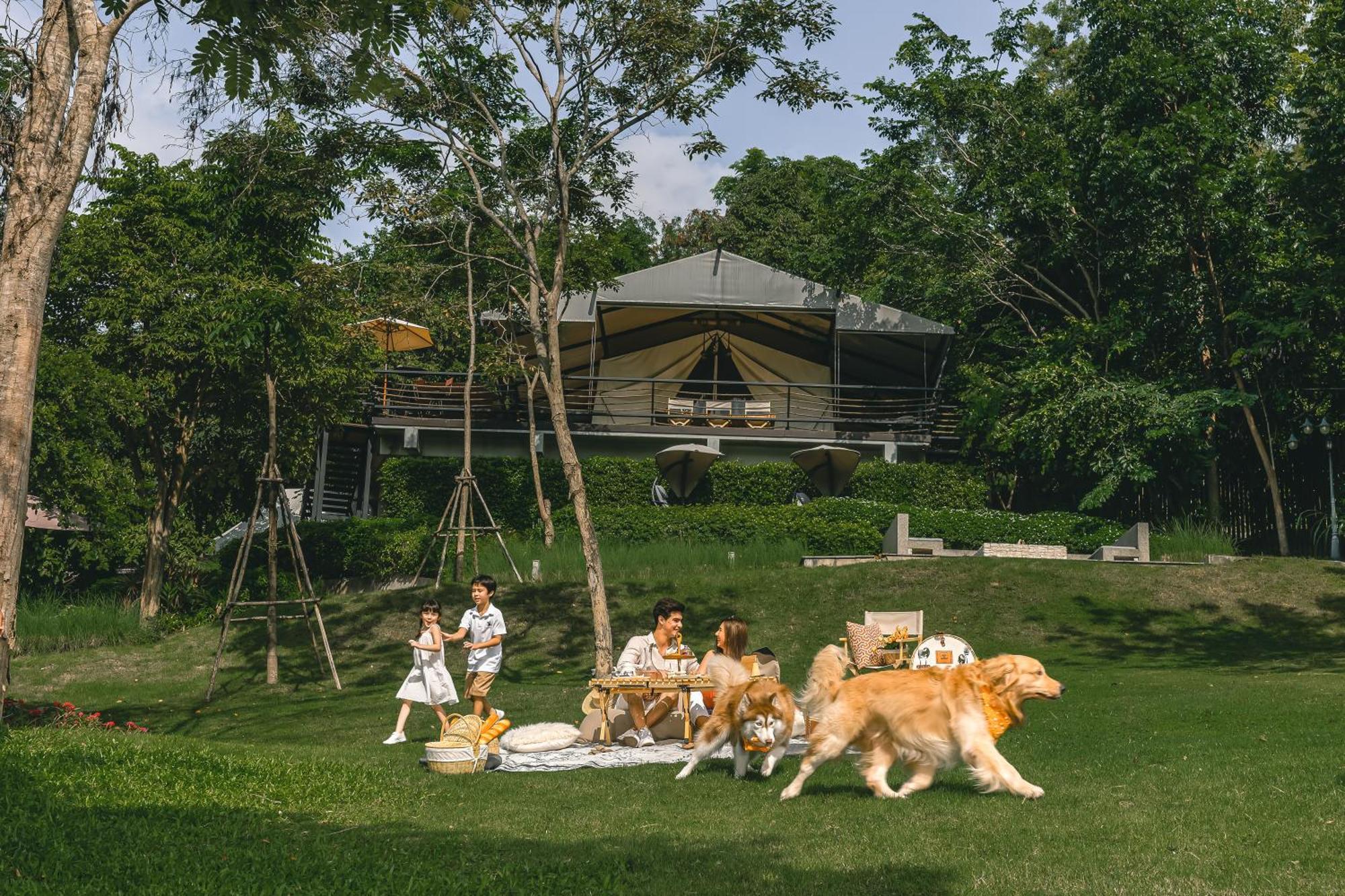 特马塔露营豪华帐篷 Nong Nam Daeng 外观 照片